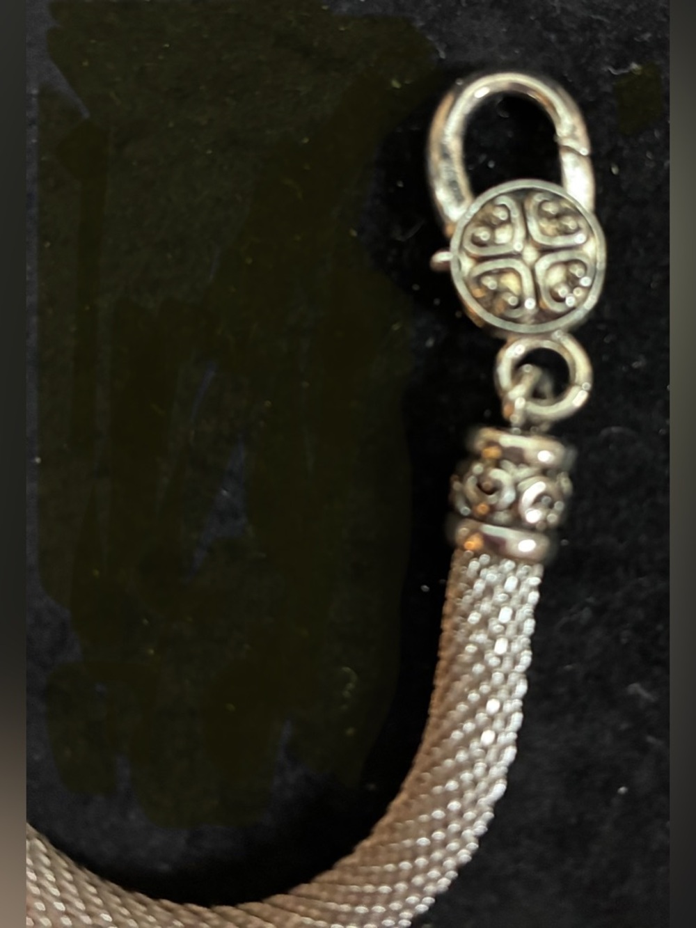 Brighton EUC Silvertone mesh bracelet @ size 6 - Picture 3 of 8